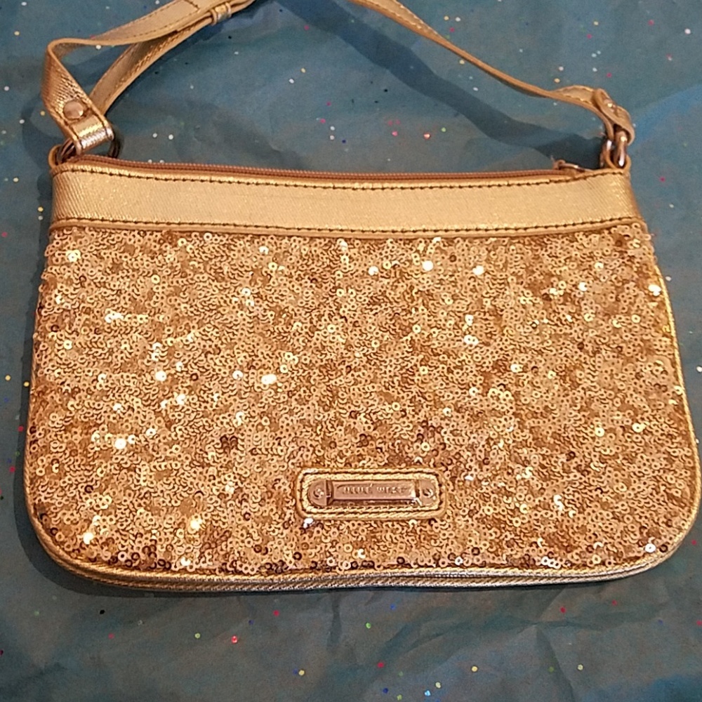 Sequin purse